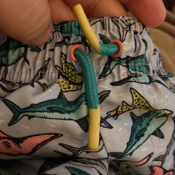 Cat & Jack 4T Shark Swim Trunks - Picture 3 of 3